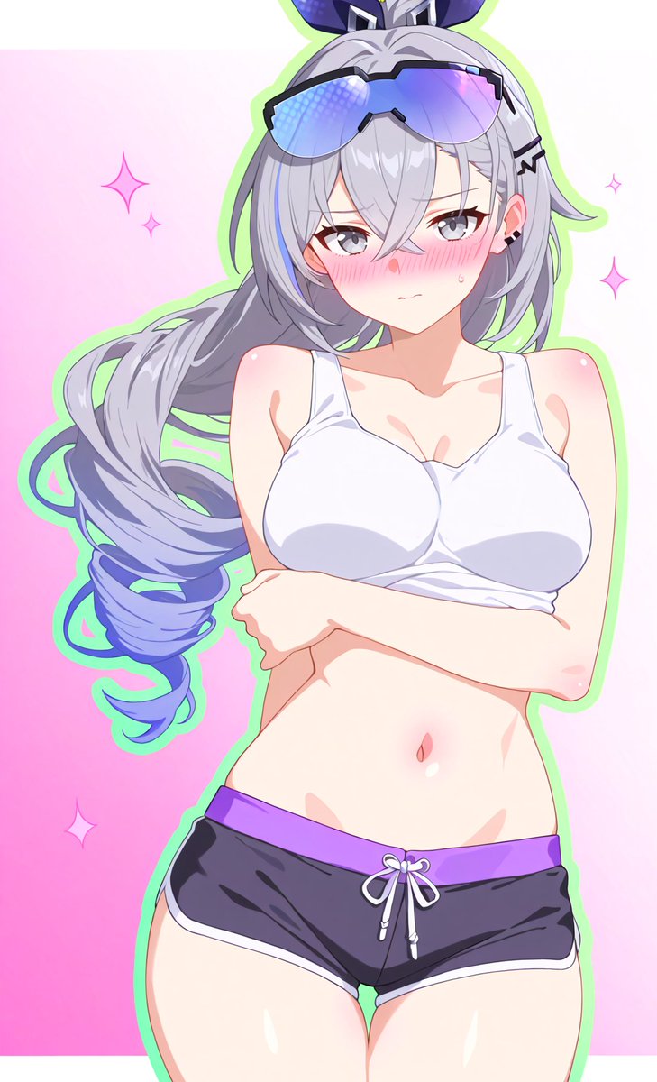 ShatteredSky21's tweet photo. -Silver Wolf-         
#银狼 #SilverWolf #HonkaiStarRail https://t.co/x6cumBXE0O