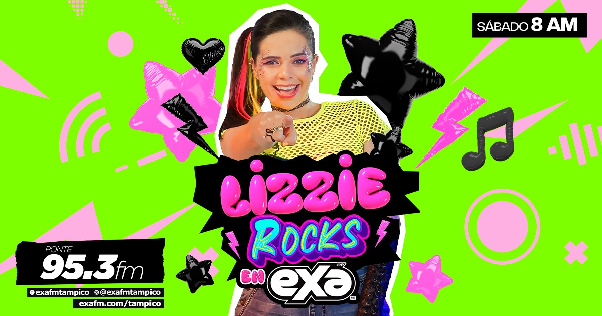 exafm_tampico's tweet photo. Sintoniza #Exafm 95.3 y escucha todos los sábados a LIZZIE ROCKS de 8:00 am a 9:00 am. Dónde habrá música, juegos, baile y chismesito. 🌈🎀🎉
•
•
•
#lizzierocks #EnTodasPartesPonteExa https://t.co/BF6c6TLYh8