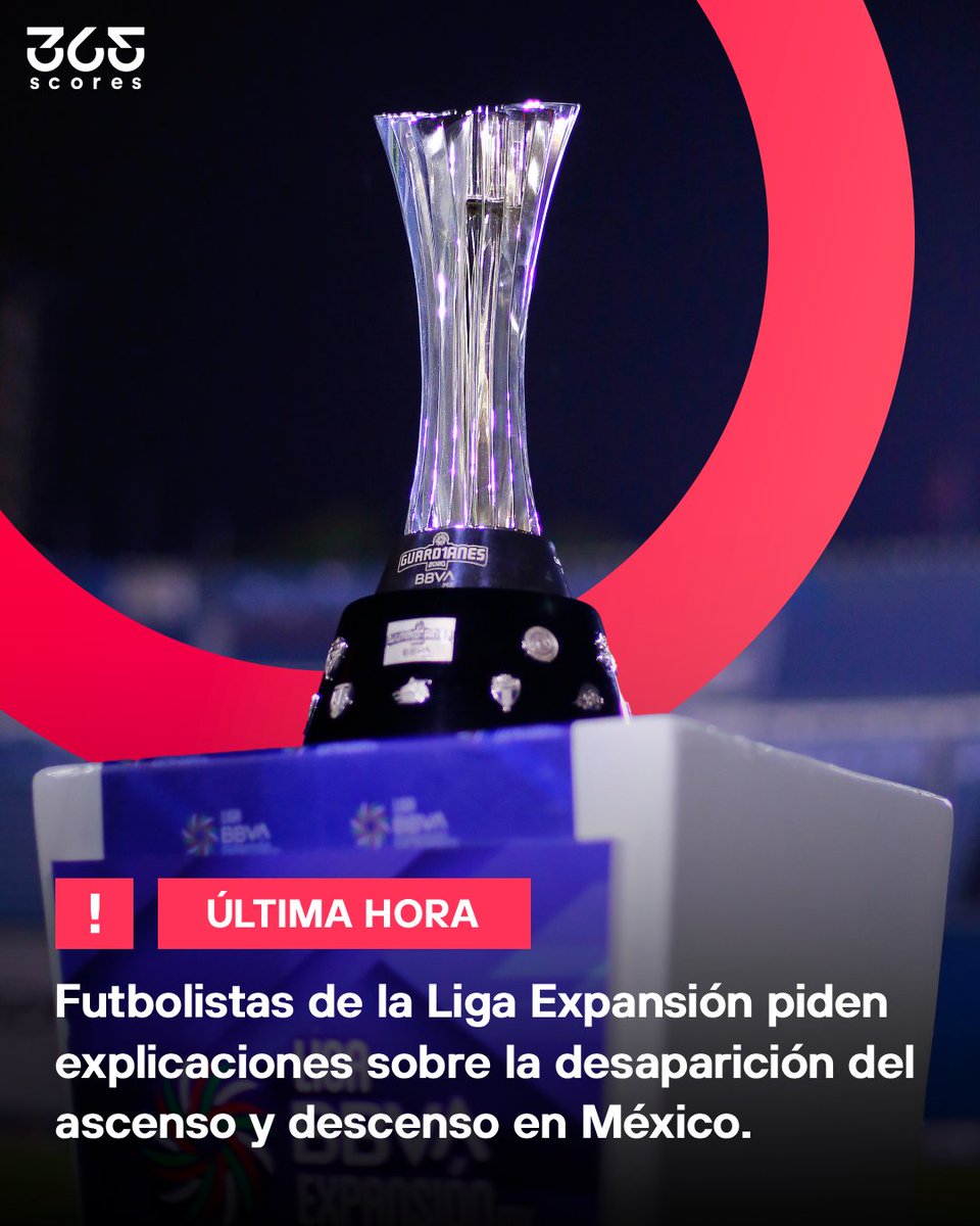 365scoresMX's tweet photo. ¡¡ALZAN LA VOZ CONTRA LA FMF!! 🚨🇲🇽

Jugadores de la Liga de Expansión emitieron un COMUNICADO OFICIAL exigiendo explicaciones directas a la FMF tras romper la promesa de reinstaurar el ascenso y descenso en el fútbol mexicano 🇲🇽❌

📌 En 2020 se acordó pausar el ascenso por 5 años para reanudarlo en la temporada 2026-2027, pero la directiva decidió eliminarlo de manera PERMANENTE

¿Debería regresar el ascenso y descenso a México? 👇👀