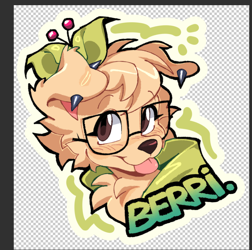 CHERRY_BERIES's tweet photo. i have a con this weekend so i made myself a badge waaaa https://t.co/Dm51cFyWcE