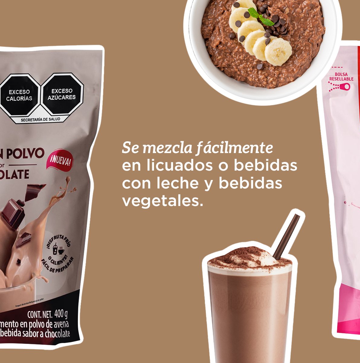 GranvitaMx's tweet photo. 🥤 Pequeños cambios pueden hacer la diferencia en tus bebidas.

Agregar Avena en Polvo Granvita a tus licuados es una forma práctica de incorporar fibra y lograr una textura más cremosa.

¡Pruébalas! 💛 https://t.co/2Rr2o22ZnI