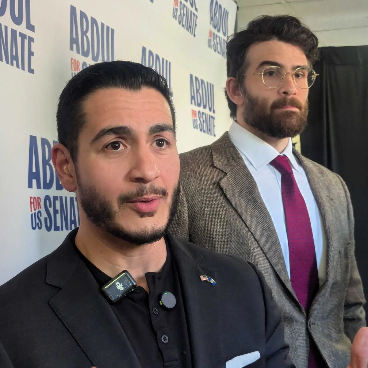 NewsWire_US's tweet photo. Rep. Hillary Scholten refuses to back Abdul El-Sayed if he wins Dem U.S. Senate primary — Blames ‘distinctly anti-American sentiment’ https://t.co/fwBLCqqJQF