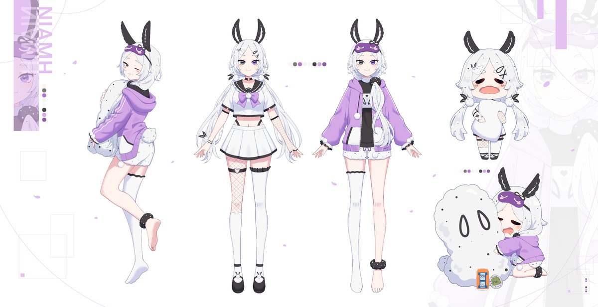 niamhvt's tweet photo. 🥱 ay up! the name's niamh (pronounced neem) - it's nice to meet you! i'm a sea bunny vtuber from the uk, who happens to have narcolepsy.

⚪️ https://t.co/UC6l96hKzK
⚫️ https://t.co/ThaBdcmGqu
⚪️ https://t.co/F53eGuuCKx
⚫️ https://t.co/siBtI63Mrb
⚪️ https://t.co/TrHzsjKtsN
⚫️ https://t.co/ggJwpgTMHh
⚪️ https://t.co/ja3ZSZSEfh
💌 niamhvt@gmail.com

🐰💤 sleepies
🎬 #drowsyCLIPS
🎨 #drowsyART
🔞 #drowsyNSFW

🤍 1.0 design & model (2d) - @/littl3jan
🖤 1.0 rigging (live2d) - @/jun_junhy
🤍 2.0 design - @/Mitsuro_illust
🖤 2.0 model (3d) - @/PMSMILE3D
🤍 reference sheet - @/Uikouiui
