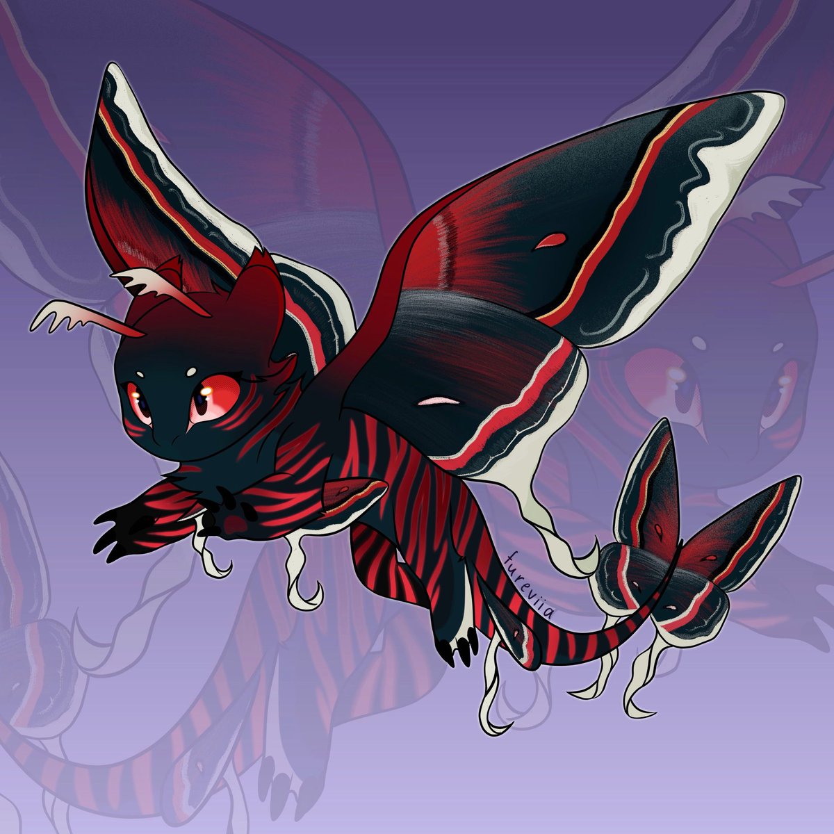 fureviia's tweet photo. Finished custom fury + chibi
Slots left 2/3
#httyd #howtotrainyourdragon #dragon #nightfury #artwork #digitalart #nightfury #commission https://t.co/8SCXKrR4lb