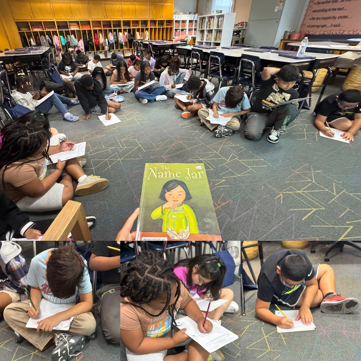 teamarcher18's tweet photo. These readers began using their noticing charts during our interactive read aloud today. They also discussed their noticings and wonderings with their peersπ#room18family #growingreaders #wearewayne @CWChamps https://t.co/7eTtvqNXIM