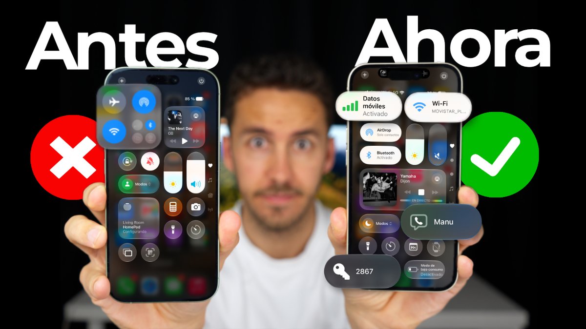 geniusmanu_'s tweet photo. 🍿 El 99% de la gente tiene el mismo centro de control en iPhone.

El que viene por defecto.

Y no, no es el mejor. Se puede optimizar y mucho.

Te muestro cómo lo hice y lo recomiendo ➡️ https://t.co/K9o5xotS8b https://t.co/JaEOU4tZyD