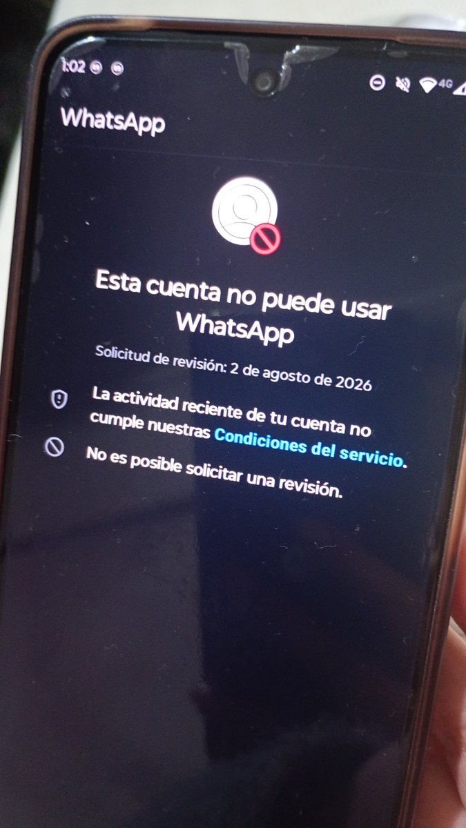 UBICAMEVE's tweet photo. Te salio este error en @WhatsApp Tranquilos es una falla global que esta arrojando falsos positivos al desplegar lannueva funcion de nombres de usuario en vez de número cont... https://t.co/wRRsebhJQc