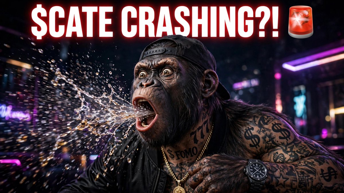 bskyy007's tweet photo. 🚨 $CATE just got absolutely smoked!!!

Official X account gets suspended → massive panic → market cap nuked from ~$85M all the way down to $10M in a matter of minutes

Biggest wick of the day by far.

Already clawing back hard and sitting around $40M again.

This is peak memecoin chaos. Who’s still in?

Ai66LHZG9MCzg1WKdawwqduVAXpNDUuV8M3uyq5ppump