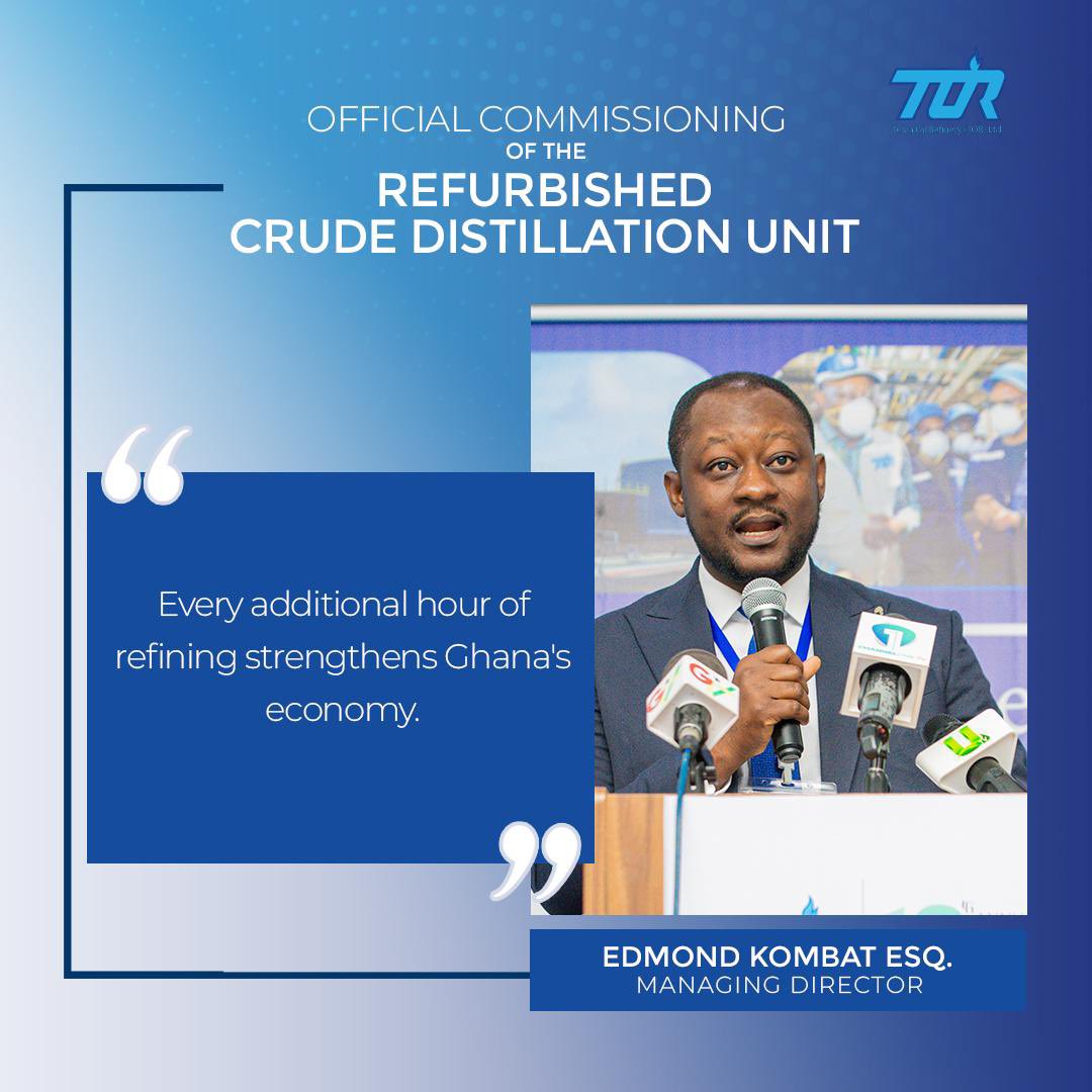 TemaOilrefinery's tweet photo. The Impact of TOR's Comeback.

From renewed optimism and industry confidence to local crude refining and a revitalized workforce, every moment captured tells the story of a refinery reclaiming its place at the heart of Ghana's energy sector.

#TORReset
#TORTransformation
#PoweringTomorrow
#MadeInGhana
#TheImpactOfTORsComeback