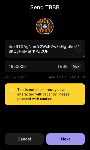 GoingParabolic's tweet photo. I air dropped  about half of the baby bull tokens that were given to our project over the last two days or so. 

I sent the balance of those tokens back to Digi today.
Wishing you all well and appreciate the Tbbb community and wish them well. https://t.co/d657OZmt7a