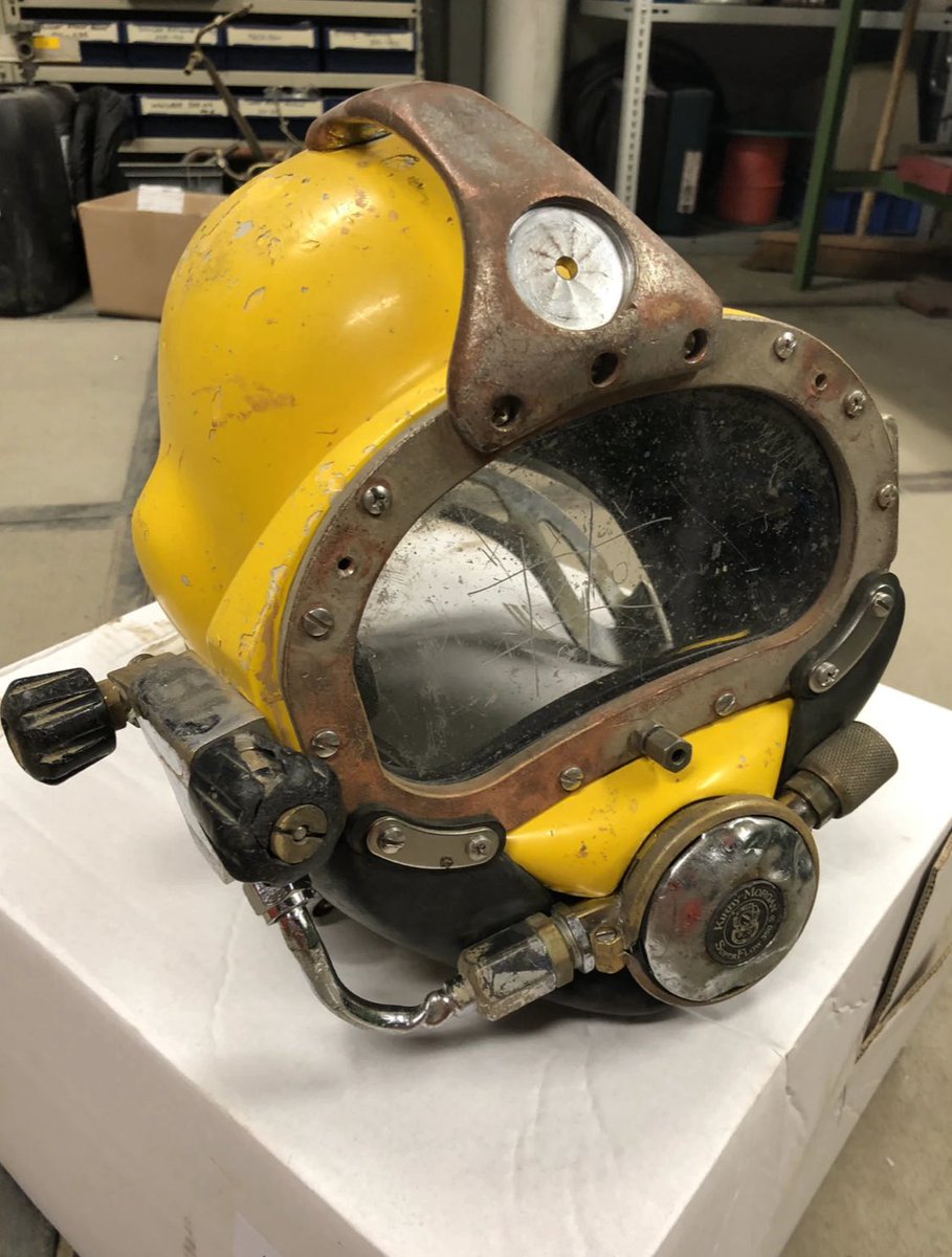 Rubbermanse's tweet photo. Kirby Morgan helmet seeking for a new owner..
#helmet #drysuitshelmet #KirbyMorganhelmet #mask #drysuits https://t.co/YjwHjqGbDE