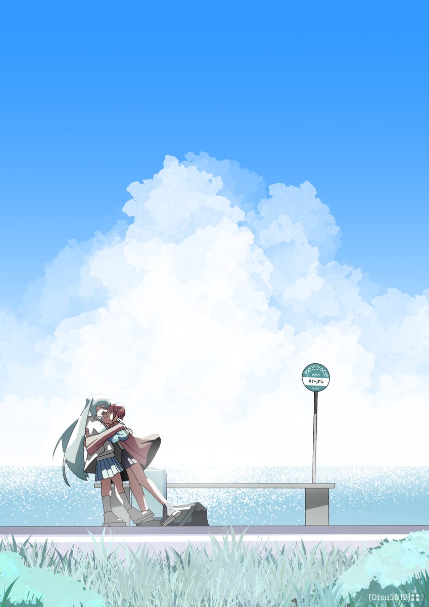 otsu3012's tweet photo. Welcome home!

#KasaneTeto #重音テト #HatsuneMiku #初音ミク https://t.co/7cLnP2FNom