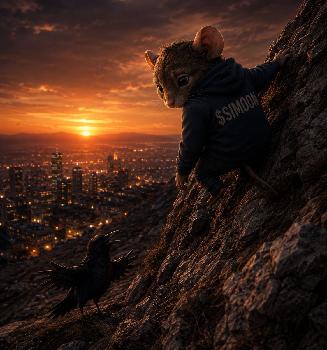 s_kalocai's tweet photo. 🐭Simoon: hey You coming?
🐦⬛Crow: I can’t fucking fly up there, remember? 🤦🏻
🐭Simoon: Then fucking walk, or get your ass back down there!!
🐦⬛Crow: Bro… I’m a fucking bird🤣
#memecoin #crypto #Solana #pumpfun #pumpcoin #story #community #funny https://t.co/4mtEpPVSOI