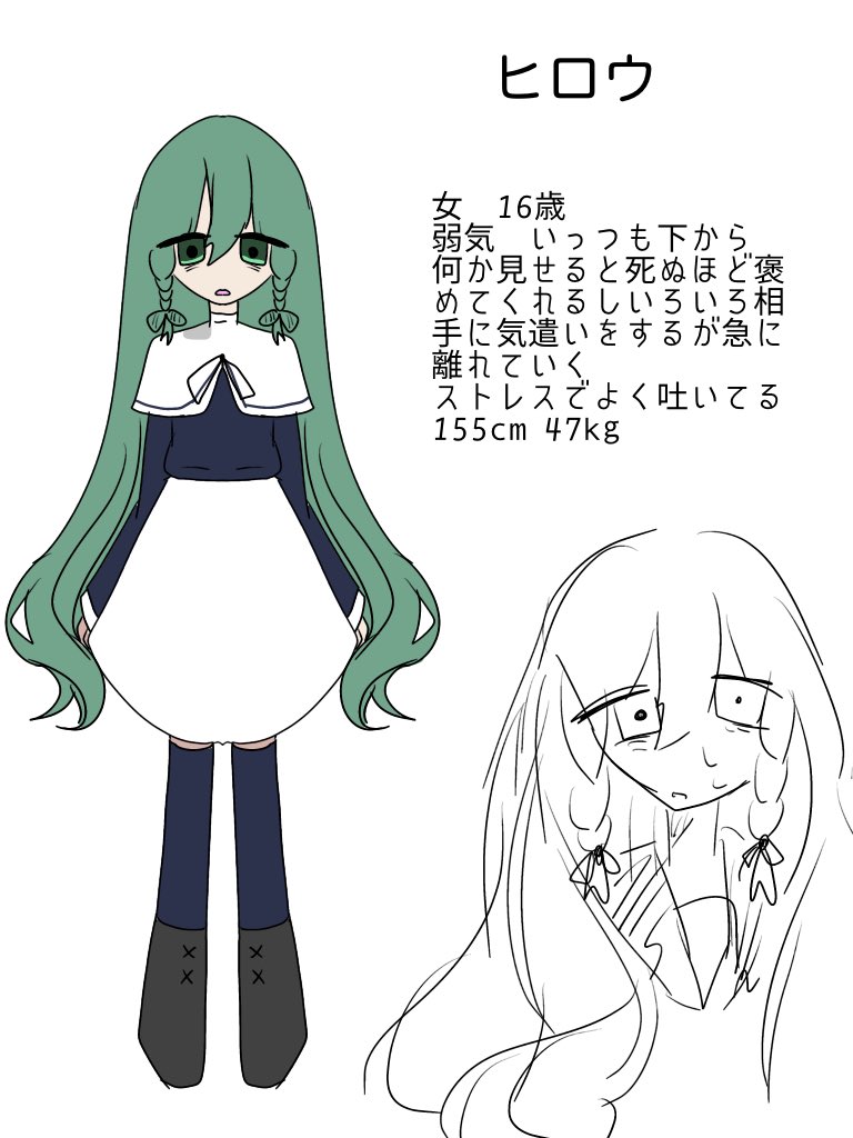 u_vnax's tweet photo. OC資料的なもの https://t.co/5rxuYA2cse