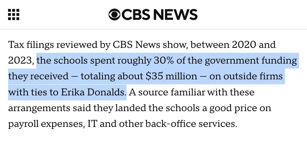 j_fishback's tweet photo. @ByronWarRoom @ByronDonalds @ErikaDonalds No one selectively edited anything.

You didn't answer the question.

Where is the $35 million you and your wife took for your taxpayer-funded "charter school" that never opened?

Just so we're clear: you're probably going to prison. https://t.co/GkWGYGDNbS