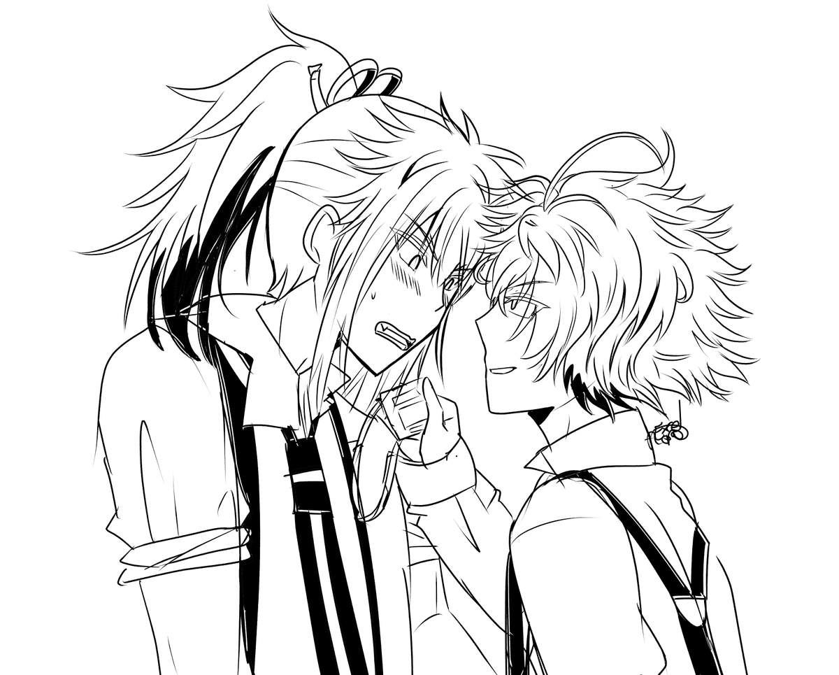 MisoSoupDuo's tweet photo. #collarxmalice #fanart https://t.co/DrDpcEFqln