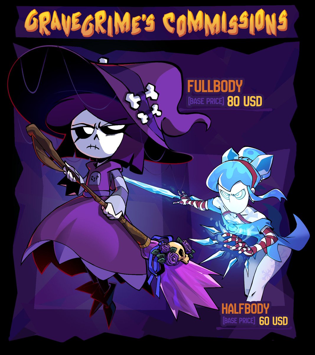 Grave_Grime's tweet photo. Friendly reminder that my commissions are still open for anyone that might want something!

Send me a DM or order through Vgen!
Link in the reply! https://t.co/SRxWkgU1iE