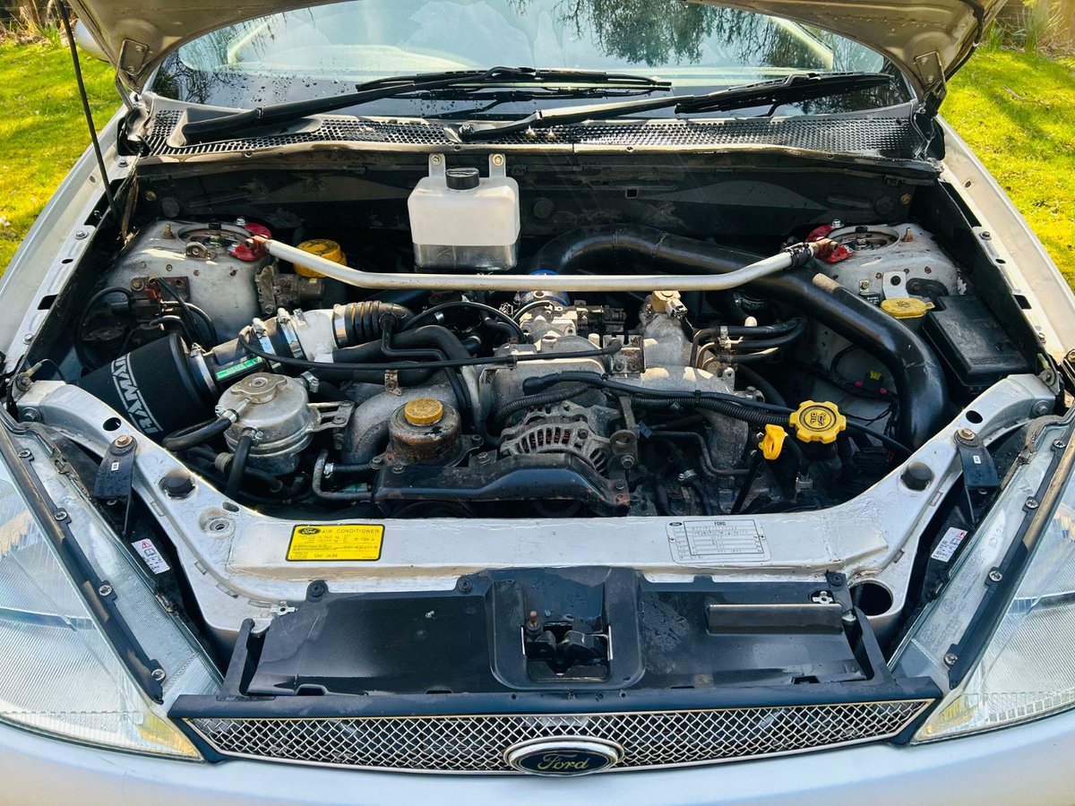 realUNICARNS's tweet photo. Subaru Powered Ford Focus 4WD 2.0 Turbo for sale in the UK. eBay Ad:>> https://t.co/6stlURrlte https://t.co/NqsdCEST23