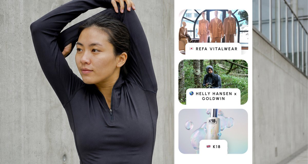 trendwatching's tweet photo. MATERIAL MEDICINE

Brands are now engineering fabrics and biomaterials that actively influence circulation, protection, ageing and recovery, transforming everyday materials into health interventions.

🇯🇵 REFA VITALWEAR:
A Fall/Winter 2026–2027 sleepwear collection made from 73% silk blended with a proprietary fibre infused with eight natural minerals, engineered to emit far-infrared rays that promote circulation during sleep. Backed by planned pop-up stores and a 2027 flagship opening.

🇳🇴 HELLY HANSEN x GOLDWIN:
Insect-repellent chemistry, once reserved for specialist outdoor gear, is now permanently bonded into the fibres of everyday casual outerwear — no topical sprays needed. Columbia and L.L.Bean are moving in the same direction.

🇬🇧 K18:
 FutureIQ Biomimetic Hair Longevity Serum combines biomimetic peptides, antioxidants and a root-support complex to target the biological drivers of hair ageing. In a 90-day study, participants retained up to 19,000 additional hairs and saw up to 70% fewer visible grey hairs.

Click below to dive into today's trend-driven opportunity & explore more for free on our platform👇
https://t.co/tX8JOfN7ia
TrendWatching Team