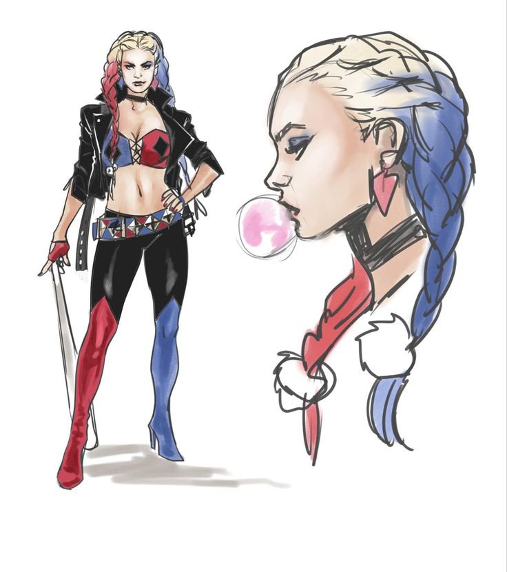 DCPostsArchive's tweet photo. Harley Quinn by Emanuela Lupacchino https://t.co/ufFAUeZxIU