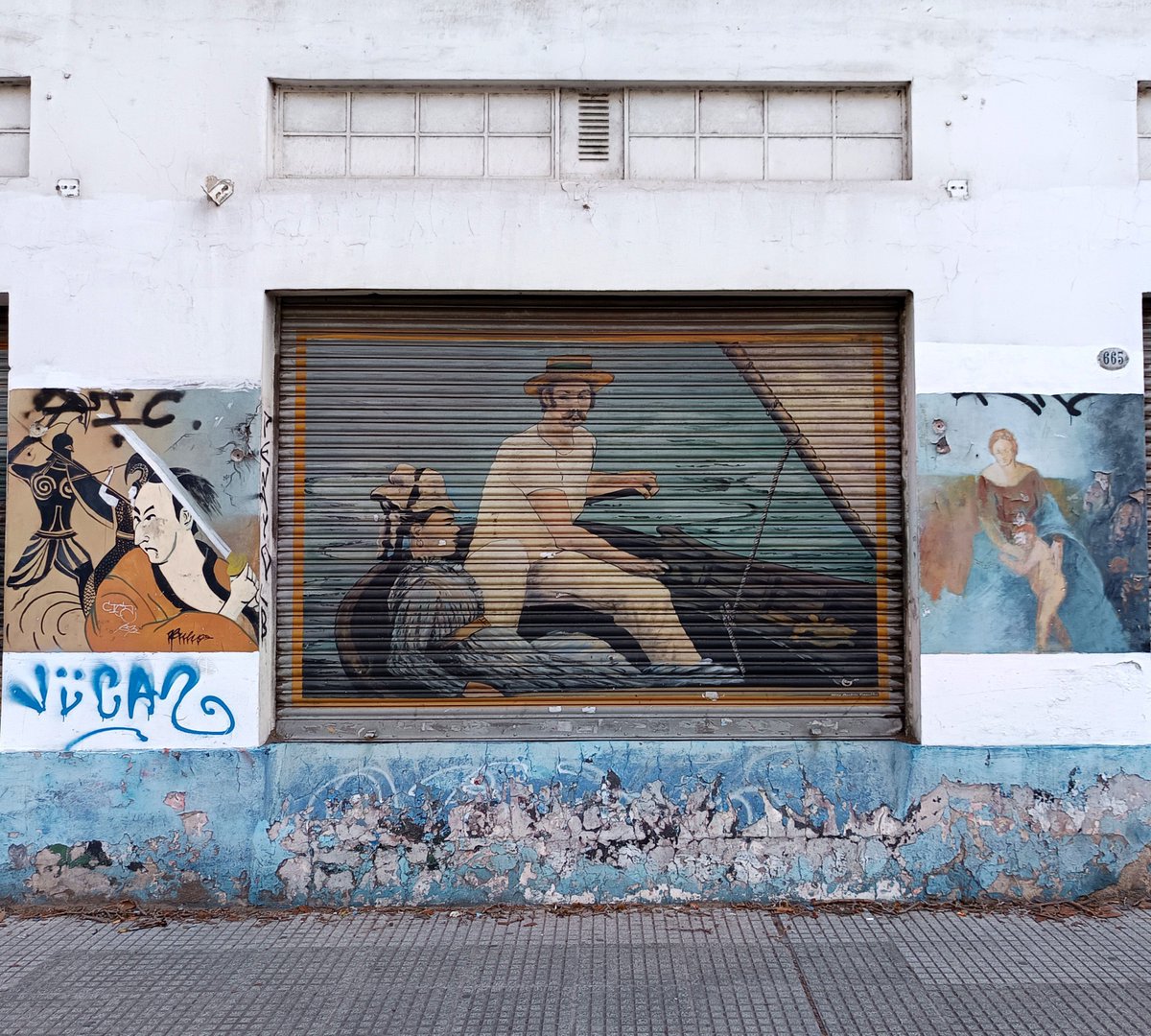 GustavoUltrapop's tweet photo. Me fui hasta La Boca para ver si aún estaban los murales callejeros más lindos de Buenos Aires y sí: estaban. https://t.co/lmfK6CBfZw