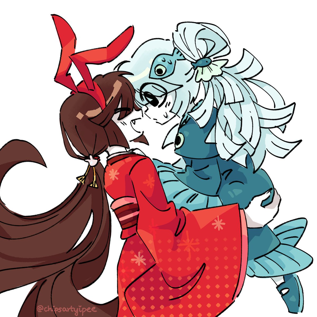 chipsartyipee's tweet photo. #funamuseum #funamuseart
#totsusahime × #uomihime
🐇🐟 https://t.co/jqazzPtFdT