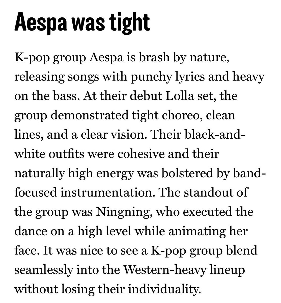 kirinyangz's tweet photo. aespa 🔥 https://t.co/amFF5Zbu1u