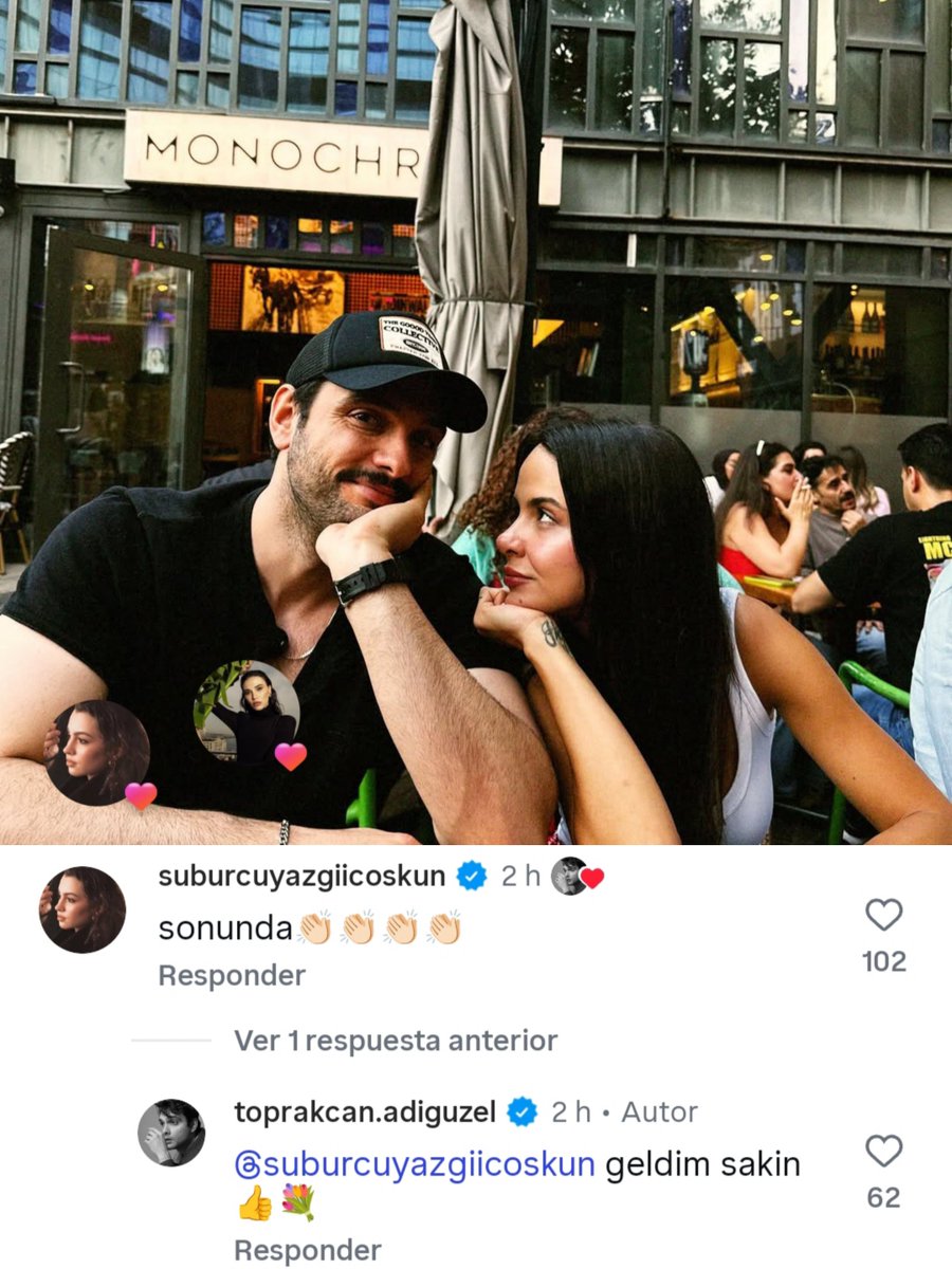 ElizabethC1702's tweet photo. #suburcuyazgiicoskun
finalmente 👏🏻👏🏻👏🏻👏🏻

#toprakcanadiguzel
@suburcuyazgiicoskun He llegado, cálmate. 👍🏻💐
 
Me encanta su amistad, sus conversaciones siempre tienen complicidad 🥰🤣🤝
Y la #FamilyBGM apoyando 🫶🏻 https://t.co/esKPiMWcSg