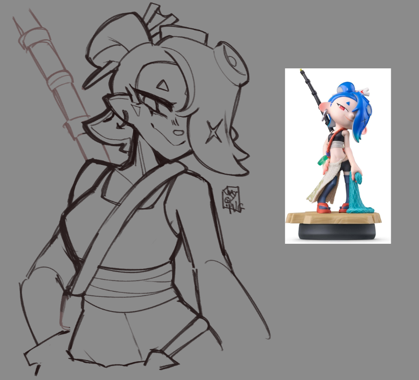 beedotpng's tweet photo. ✦ so we can all agree that I'm normal about shiver hohojiro ok? ok #art #splatoon https://t.co/xtFanfSGgL