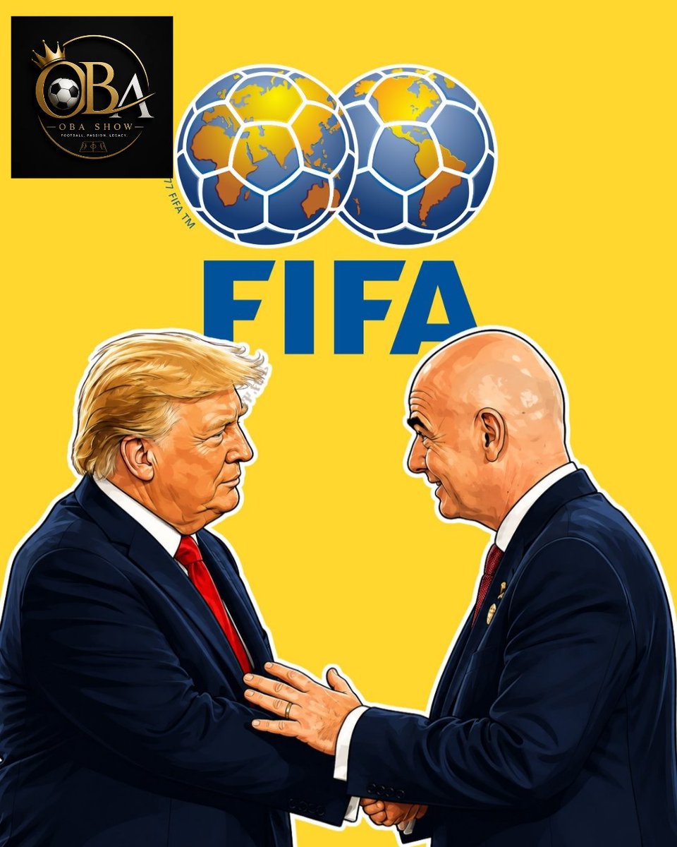 obashow_'s tweet photo. 🚨 Donald Trump is reportedly doing everything possible to keep Gianni Infantino as FIFA president.
 @FIFAWorldCup @fifacom_ar @FIFAcom @Concacaf #fifaworld26 #worldcupfifa #football #epl #viralpost https://t.co/EPQyet8FaO