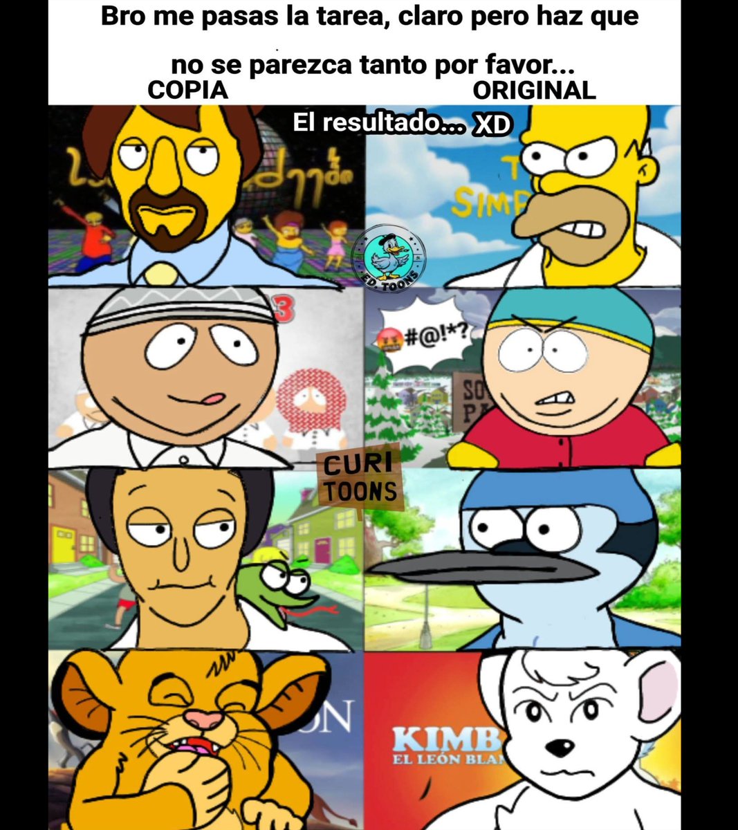 ToonsGrasa's tweet photo. Curi de Copia vs Original
#CartoonNetwork https://t.co/D5RsBB2HeV