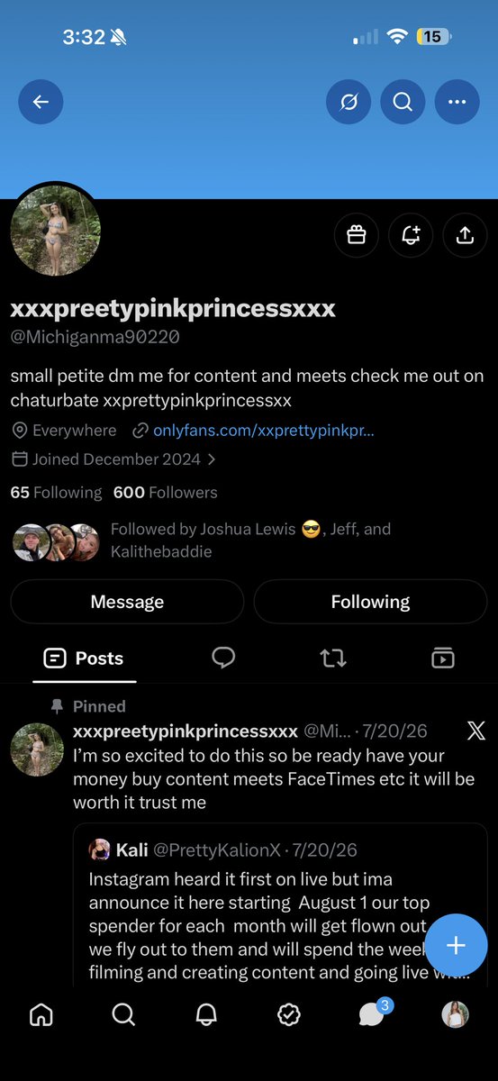 daisy_erotica's tweet photo. Please go follow these sexy, gorgeous women. Show them some love, say hi, and spoil them to pieces😍💕 
@Michiganma90220 @BayleeBabe24 

#nsfwtwtًً  #contentcreator #nsfw #amateur #camgirl #onlyfans #fansly #adultcontent #18plus #linkinbio #spicycontent https://t.co/ccZdcX7Npt