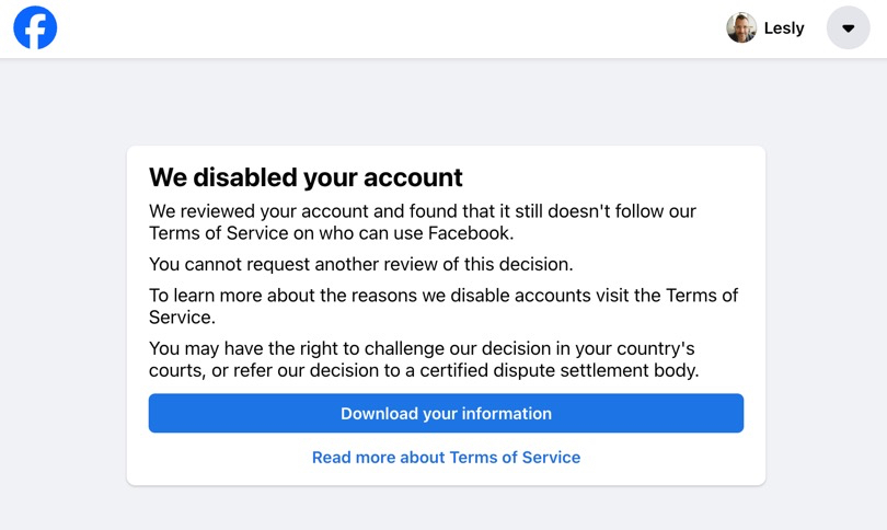 lesly's tweet photo. Uh.. @facebook you disabled my account for no reasons ... I'm not even using Facebook, but @instagram and all my accounts are now gone... Did you get hacked or what? All this happen without me even asking for a recovery or review... #facebook #hacker #help https://t.co/0Wn06SFVdF