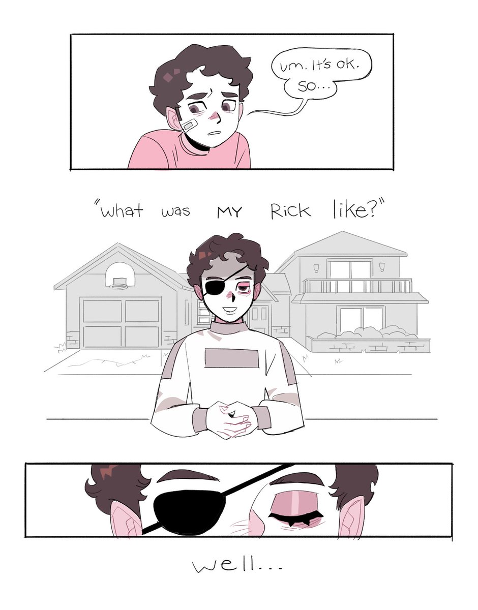 catmunches's tweet photo. seeking advice (1/4)
(Tw child abuse) 
#rickandmorty #rickandmortyfanart https://t.co/diH314XiyK