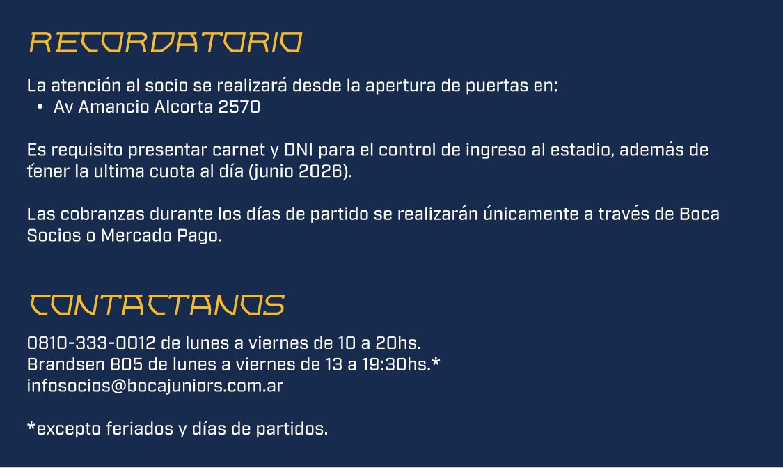 Tato_Aguilera's tweet photo. Para este partido, con Estudiantes, el abonado de Boca tuvo que reservar su lugar para estar en el Ducó. Muchos no pudieron hacerlo porque se agotaron rápidamente, ya que la cantidad de plateas en menor a la de La Bombonera.
-Los socios activos, que van a las populares, deben tener el 70% de asistencia (si son del Amba) y 50% (si son del interior).