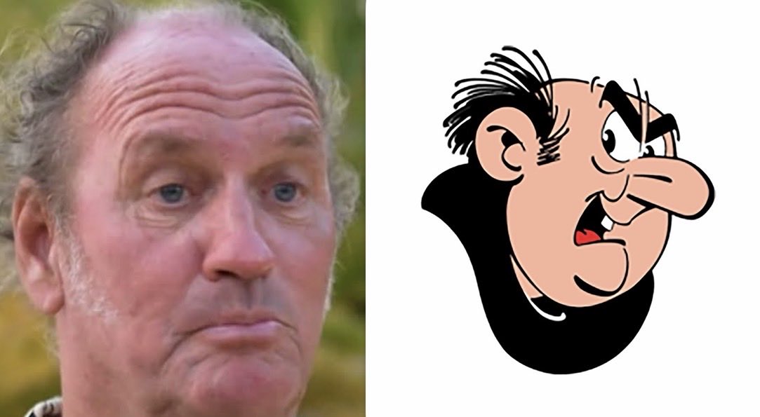 illobjorn's tweet photo. Mijn dochter vindt dat Fred op Gargamel lijkt. Tja… 

#benbvolliefde https://t.co/9Ciak5j7xi