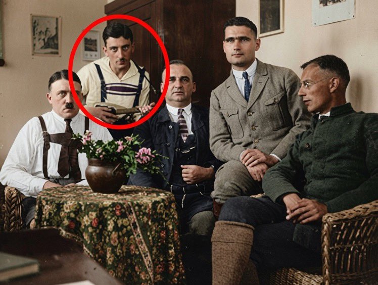 drhossamsamy65's tweet photo. ⛔️Dear followers, you will be surprised to learn that Emil Maurice, a German Jew, was one of the first members of the Nazi Party, was number 2 of the SS and Luftwaffe officer, he was one of Adolf Hitler's intimate personal friends, he was his personal bodyguard‼️

⛔️One of Hitler's main friends, was  a Jewish Nazi‼️

⛔️Your thoughts ‼️