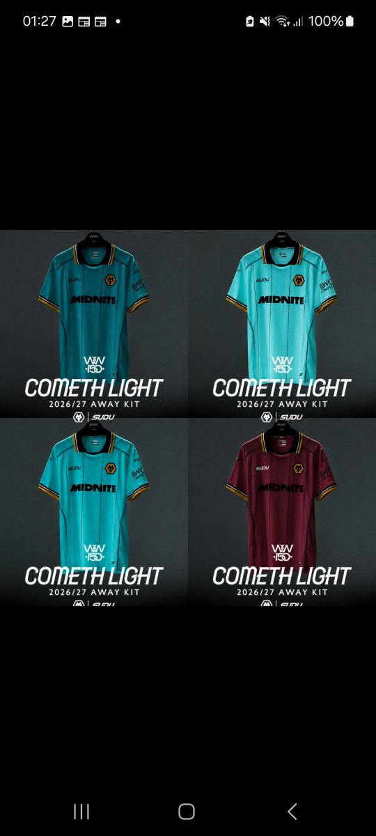 MolineuxTalk's tweet photo. Sorry foe being away for a while...

Just on the away kit, I've never really been a fan of white kits, but I don't mind the design. Tell me that these wouldnt look better in terms of colour https://t.co/oTp8poF9nJ
