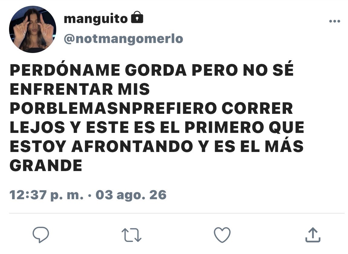 4ntooox's tweet photo. 147. 🫀
La extraño a mi gorda https://t.co/qZgb3RD1Ch