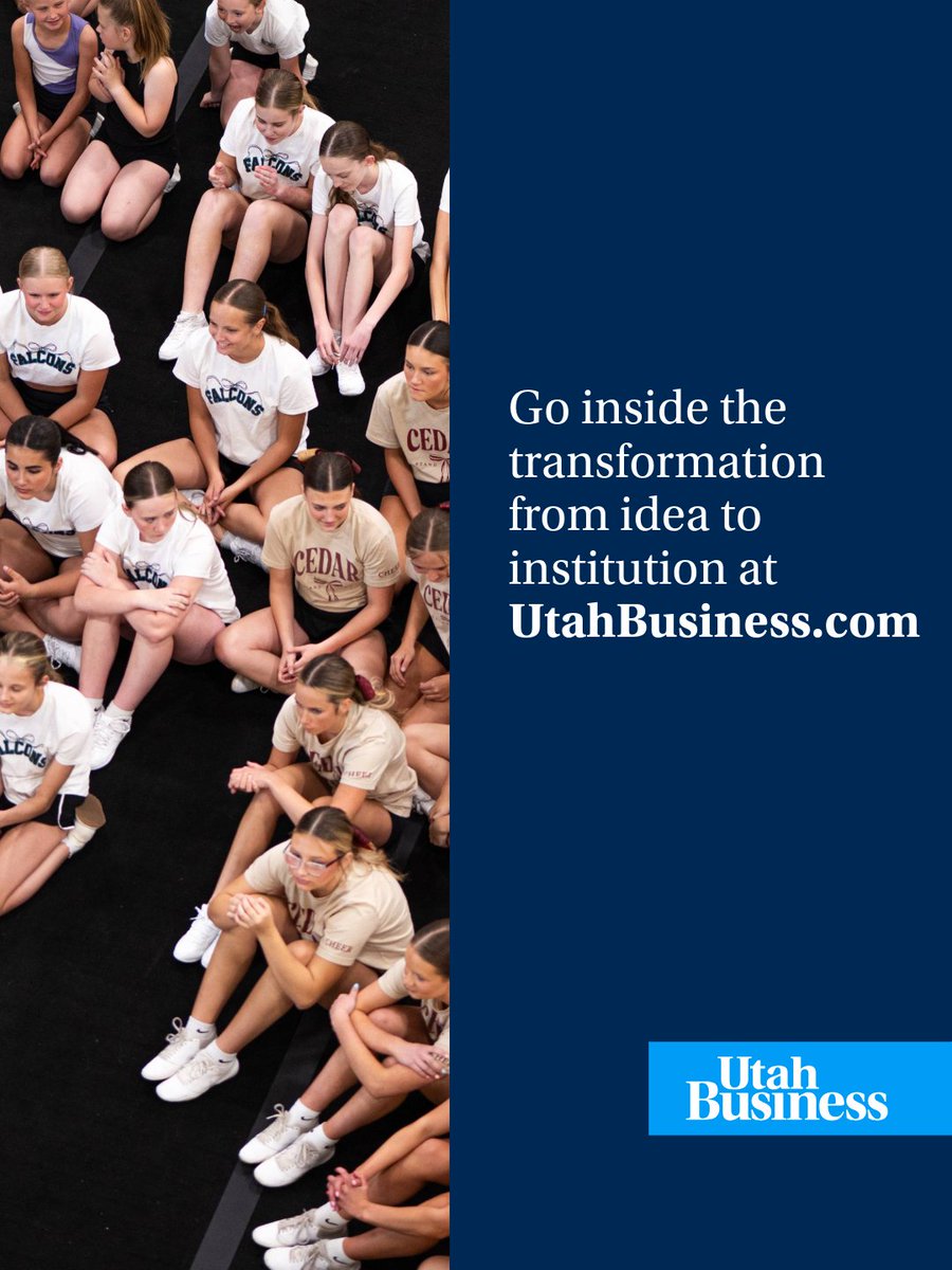 UtahBusiness's tweet photo. Before Real Salt Lake, the Mammoth and the 2034 Olympics, there was Cedar City. 🏅🔥 

For 40 years, the Larry H. Miller Utah Summer Games (@UtahSummerGame1) have drawn thousands of athletes to southern Utah, fueling a $17 million annual economic impact and building the sports culture the state is now known for. 

With 11,000 athletes this year and a new partnership with the Las Vegas Raiders, the Games are just getting started.  

Discover how it all began in the thread below.