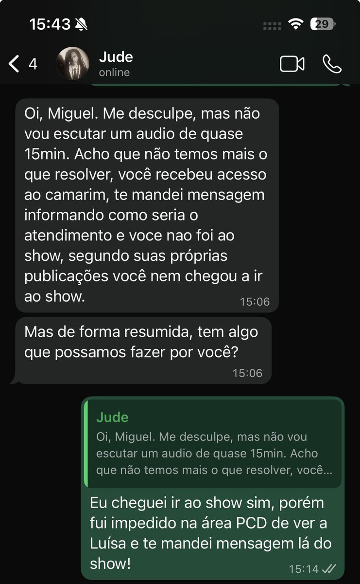 ldrbrz's tweet photo. LUÍSA SONZA CAPACITISTA!🚨

Após mover uma ação judicial contra ela e sua equipe, o Jude entrou em contato tentando fazer uma contraproposta, que foi negada. Seria um vídeo de 5 segundos da Luísa. Ou seja, ela negou fazer um vídeo para uma pessoa com deficiência, mesmo após tudo. https://t.co/06Y0OSCnmO