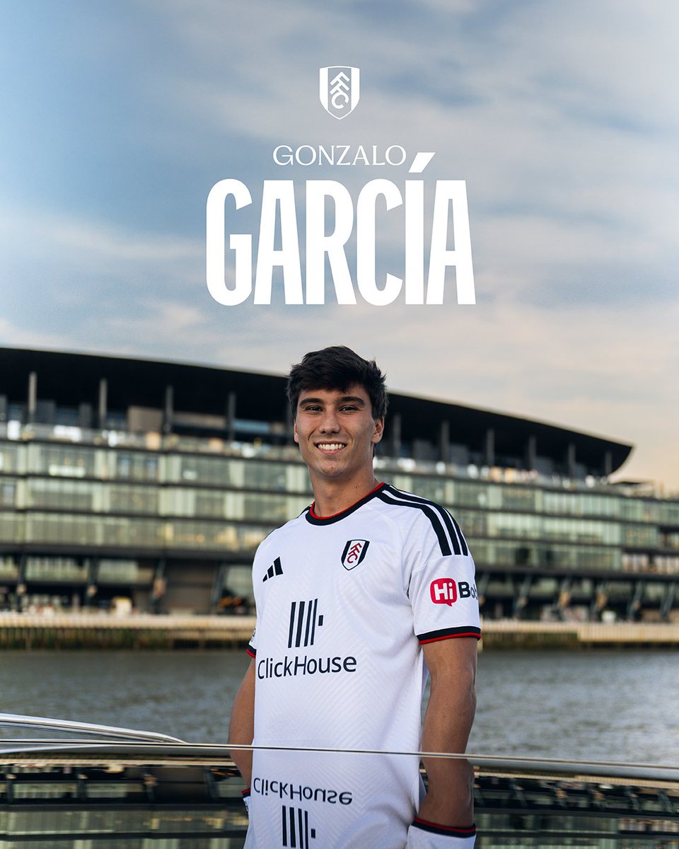 FulhamFC's tweet photo. Welcome to Fulham, Gonzalo García!