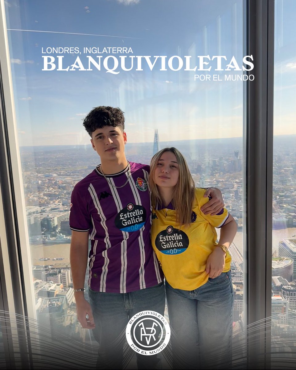 realvalladolid's tweet photo. 💜🧵 Mucho tiempo sin veros y ya os echo de menos. Por suerte, me hacéis llegar vuestras fotos luciendo nuestros colores por cualquier rincón del mundo 
#BlanquivioletasPorElMundo https://t.co/wHRdXXgV8O