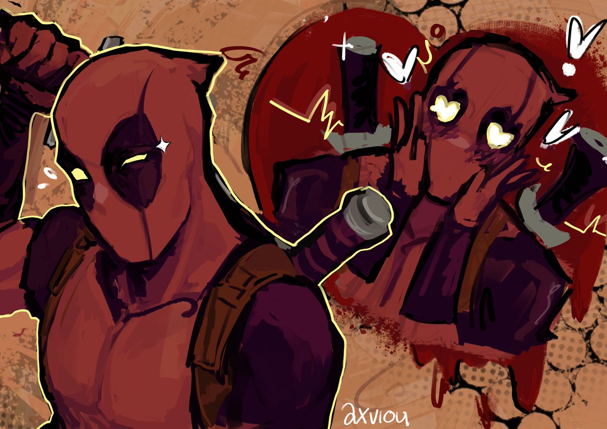 IHateStrawberr's tweet photo. #deadpool #marvel https://t.co/2RjVmYvtWZ