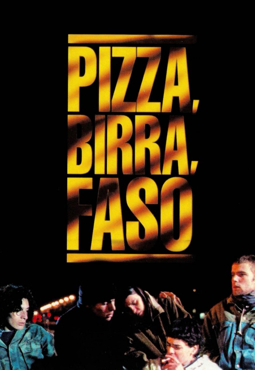 chubeluppe's tweet photo. 28) Pizza, birra, faso (1997): me gustó pero siento que al haberla visto ahora no me impactó tanto como cuándo vi por ejemplo okupas https://t.co/l4NZ0jtccm