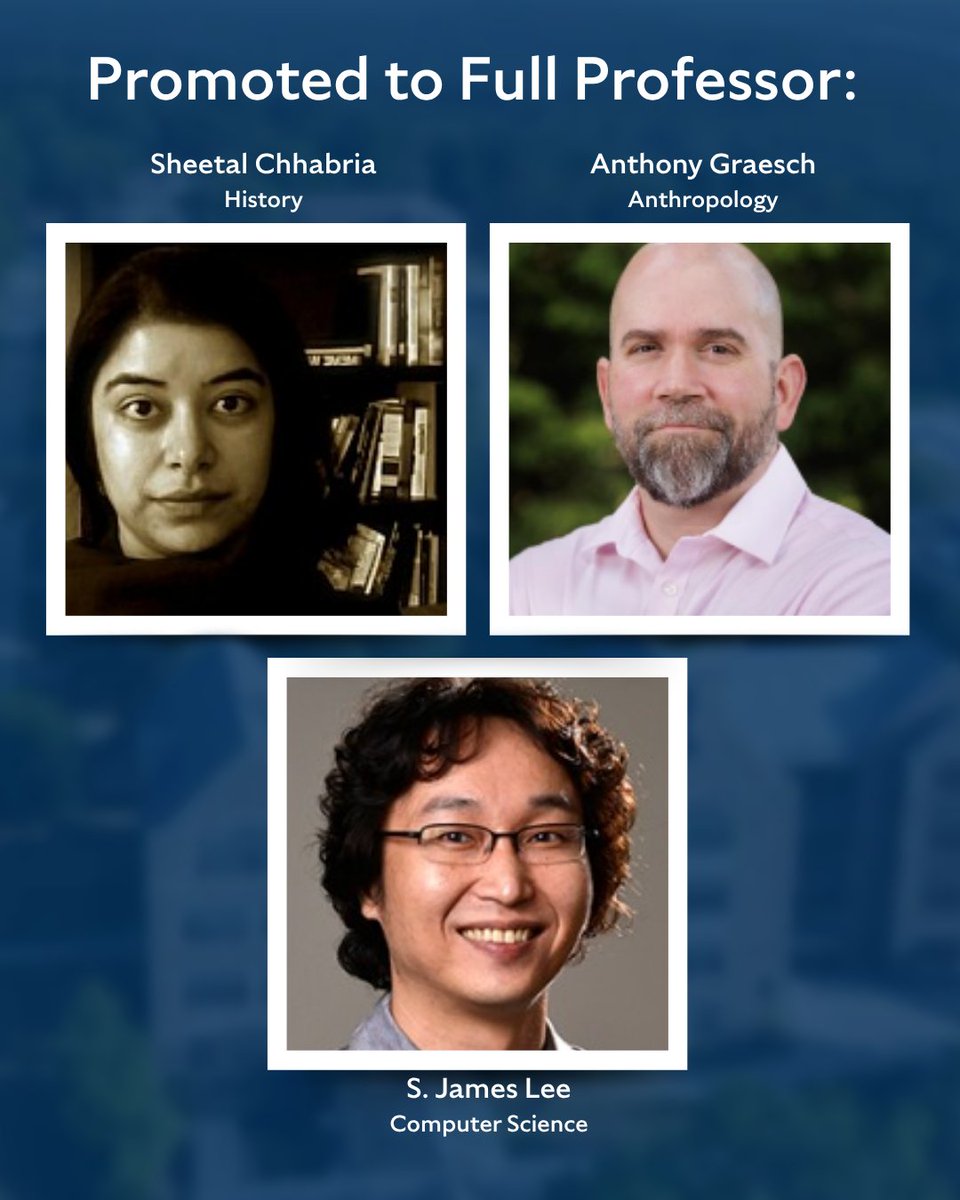 ConnCollege's tweet photo. 14 Conn faculty just earned promotion and/or tenure, 3 to full professor, 8 to associate professor with tenure, 3 to teaching professor. Huge congrats to our colleagues across the disciplines. 🎓 https://t.co/PzAsZrEmYP