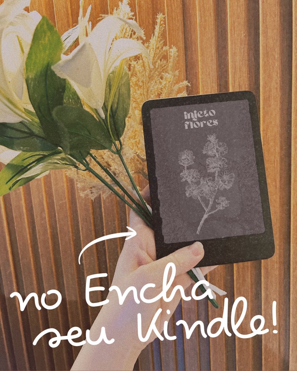caosnarsie's tweet photo. INJETO FLORES no encha seu kindle! 🌷

no dia 14 de agosto acontece o maior evento anual de promoções de e-books do brasil — e o INJETO FLORES também vai participar!

acesse o link abaixo no dia 14/08 para resgatar o seu gratuitamente! (e se você vai para a bienal pode ganhar brindes limitados muito especiais ao mostrar a sua versão no app… #aguardem)

as flores injetáveis estão te esperando…

https://t.co/sxw4RtJYLO

#enchaseukindle #literatura #ebookgratis