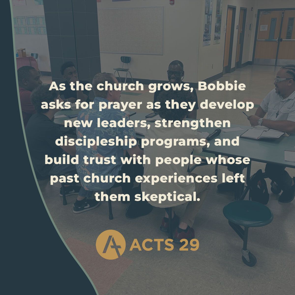 Acts29's tweet photo. In January, Bobbie Brooks launched Kingdom Life Fellowship, a new church in Riviera Beach, Florida. Six months later, God is already moving in this new church and throughout the broader community of Riviera Beach!
#churchplanting #networkonmission #nextinitiative #acts29 https://t.co/4LBF6LWGIy