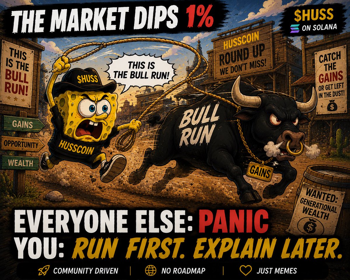 HussCoinSol's tweet photo. @cryptocupra When Huss coin launches.
All the early investors will get rich.
This is the next meme coin bull run
We’re launching soon.
Run First. Explain Later.
$HUSS https://t.co/bCLeB83N4q