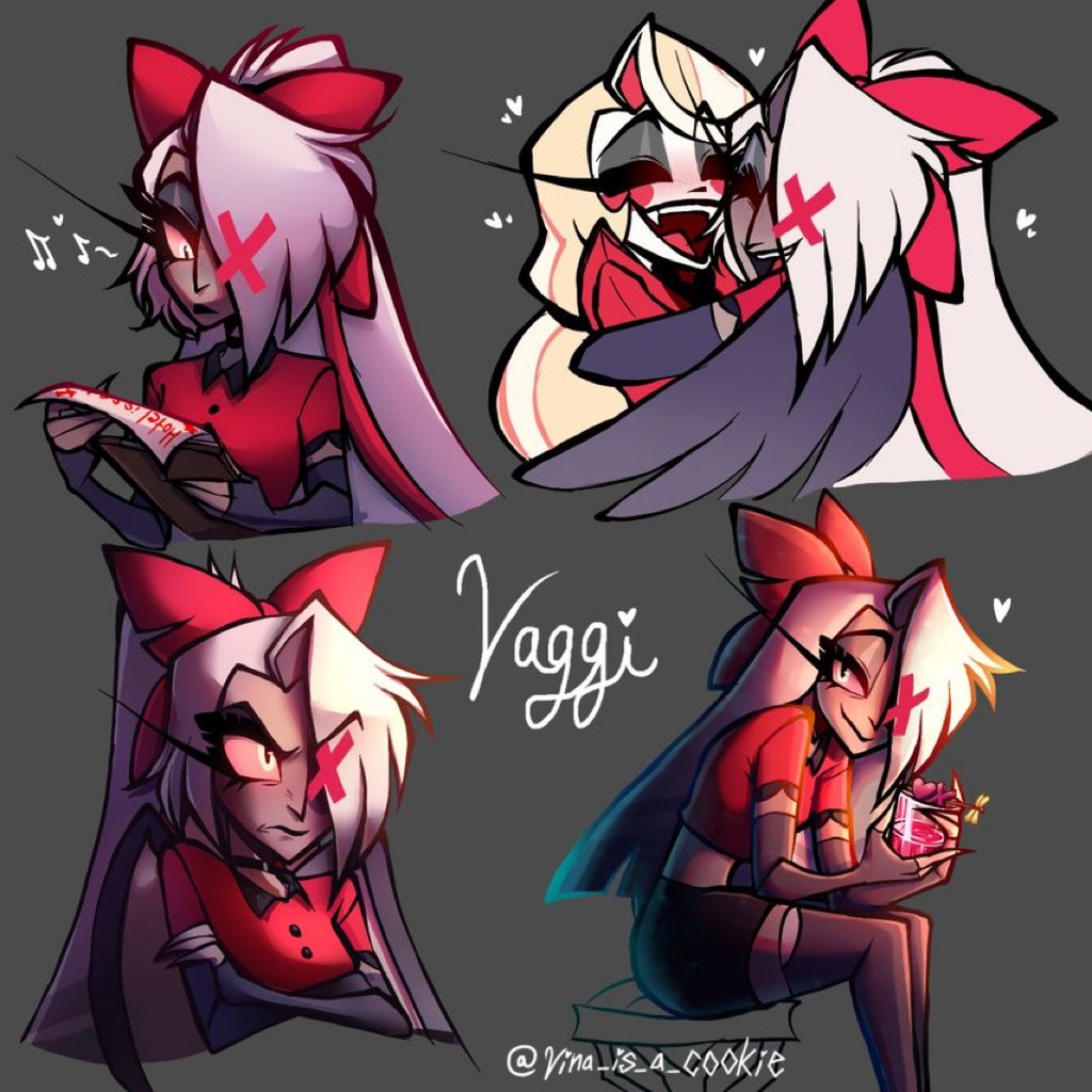 CharlieMoricw's tweet photo. #HazbinHotel #vaggie #chaggie #chaggi https://t.co/ujos1MXdzl